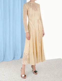 Hot ZIMMERMANN Luminosity Lace Panelled Midi