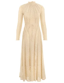 New ZIMMERMANN Luminosity Lace Panelled Midi
