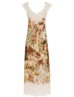 Online ZIMMERMANN Luminosity Lace Slip Dress