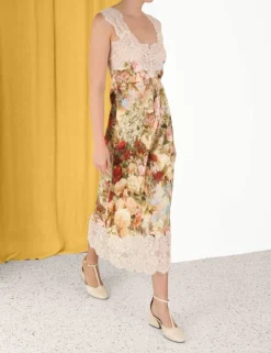 Online ZIMMERMANN Luminosity Lace Slip Dress