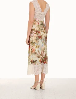 Online ZIMMERMANN Luminosity Lace Slip Dress