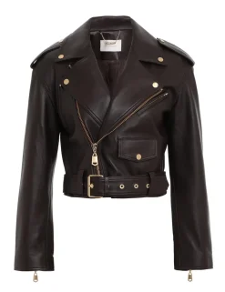Sale ZIMMERMANN Luminosity Leather Biker