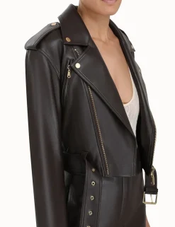 Online ZIMMERMANN Luminosity Leather Biker