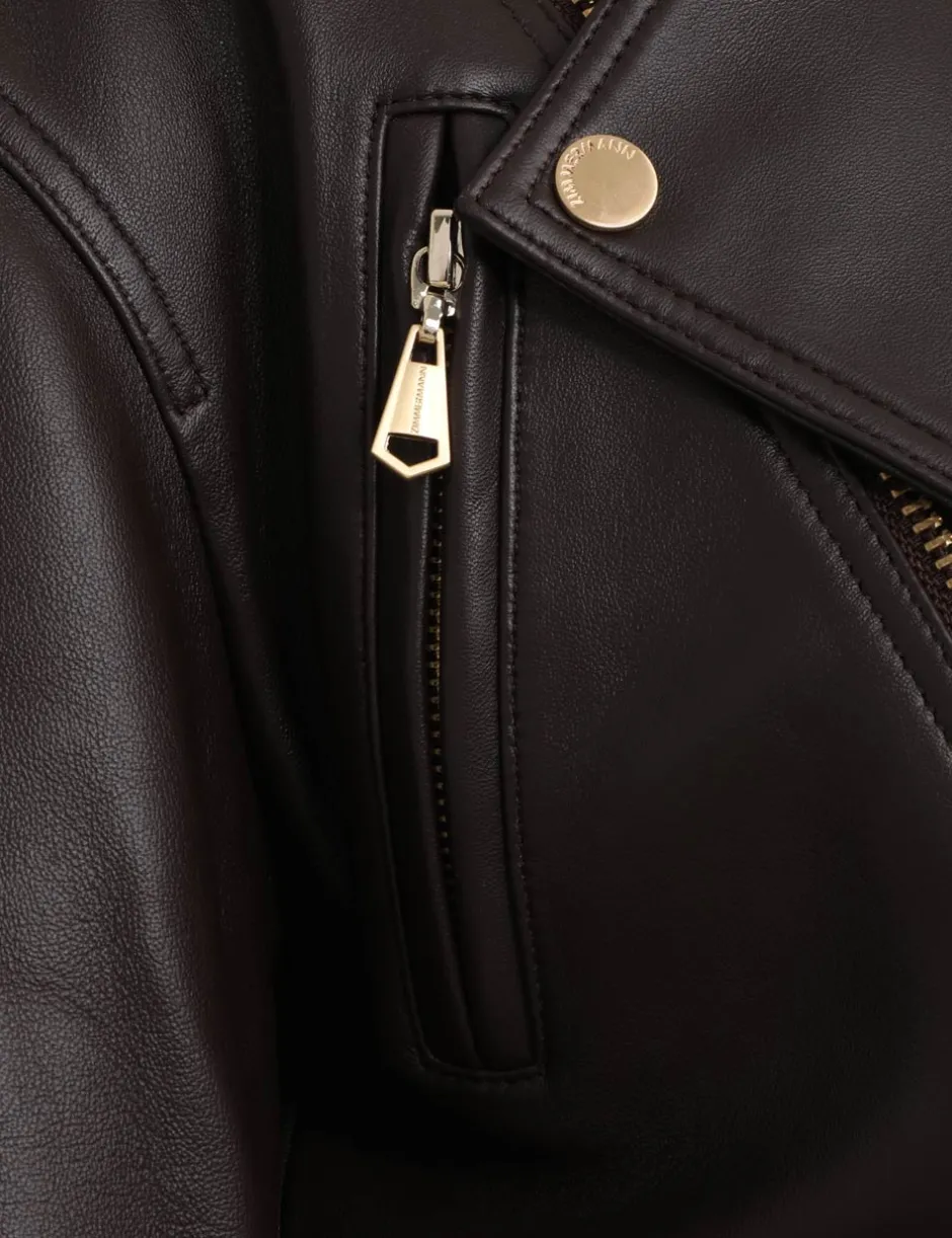 Clearance ZIMMERMANN Luminosity Leather Biker