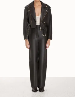 Sale ZIMMERMANN Luminosity Leather Pant