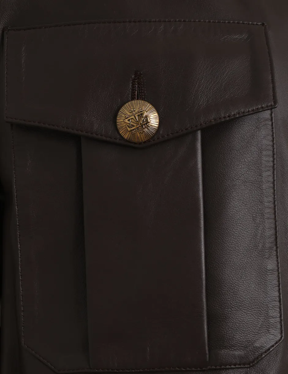 New ZIMMERMANN Luminosity Leather Shirt