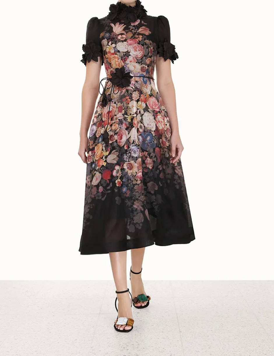 Outlet ZIMMERMANN Luminosity Liftoff Flower Midi