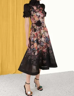 Discount ZIMMERMANN Luminosity Liftoff Flower Midi
