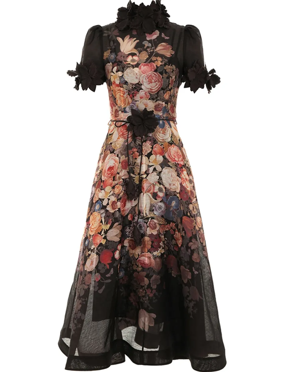 New ZIMMERMANN Luminosity Liftoff Flower Midi
