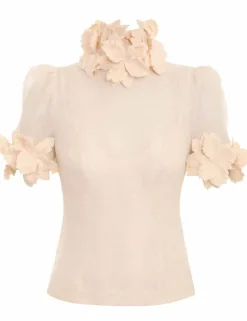 ZIMMERMANN Luminosity Liftoff Flower Top