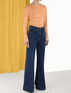 Clearance ZIMMERMANN Luminosity Long Sleeve Tee