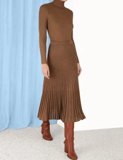 Best ZIMMERMANN Luminosity Lurex Midi Skirt