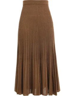 ZIMMERMANN Luminosity Lurex Midi Skirt