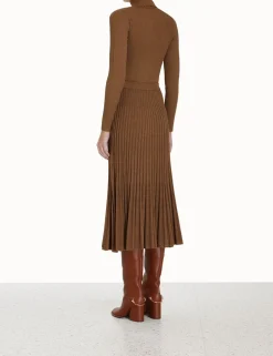 ZIMMERMANN Luminosity Lurex Midi Skirt