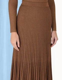 ZIMMERMANN Luminosity Lurex Midi Skirt