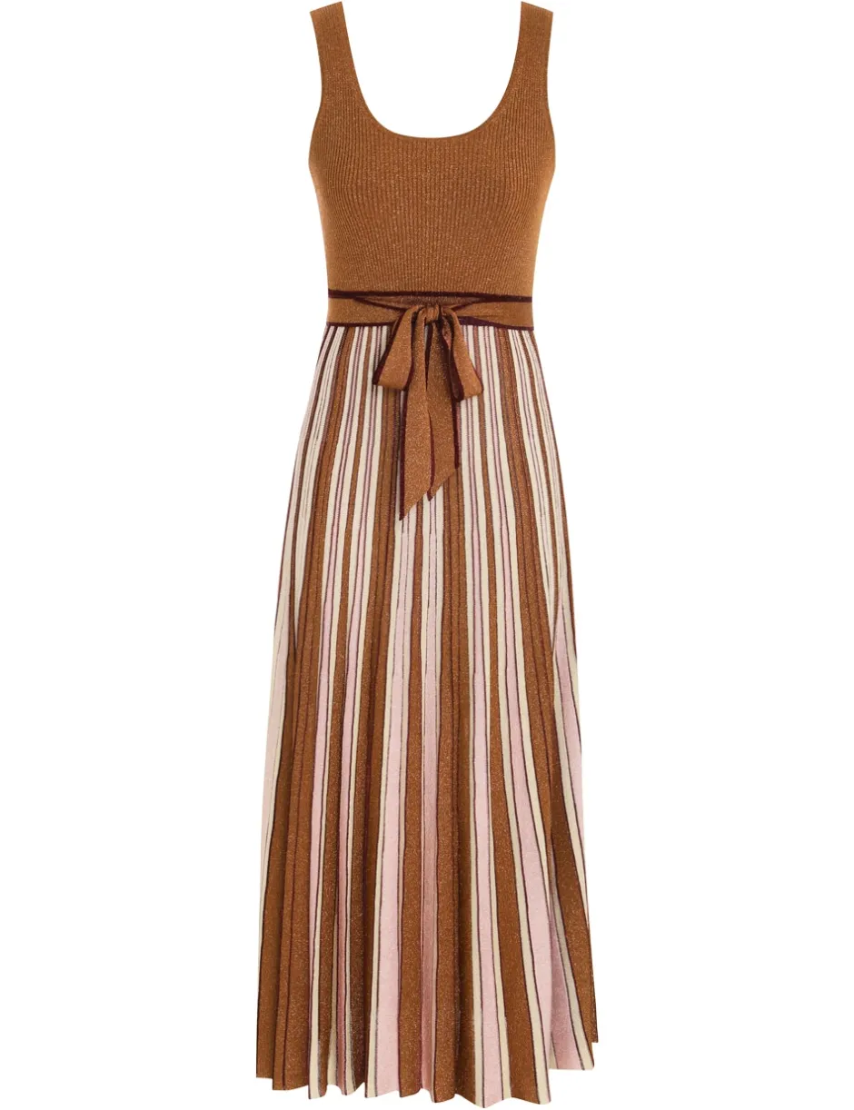 Online ZIMMERMANN Luminosity Lurex Scoop Dress