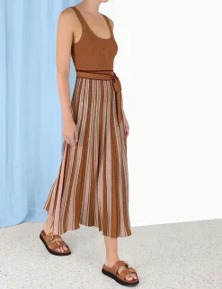Online ZIMMERMANN Luminosity Lurex Scoop Dress