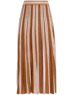 Hot ZIMMERMANN Luminosity Lurex Stripe Skirt