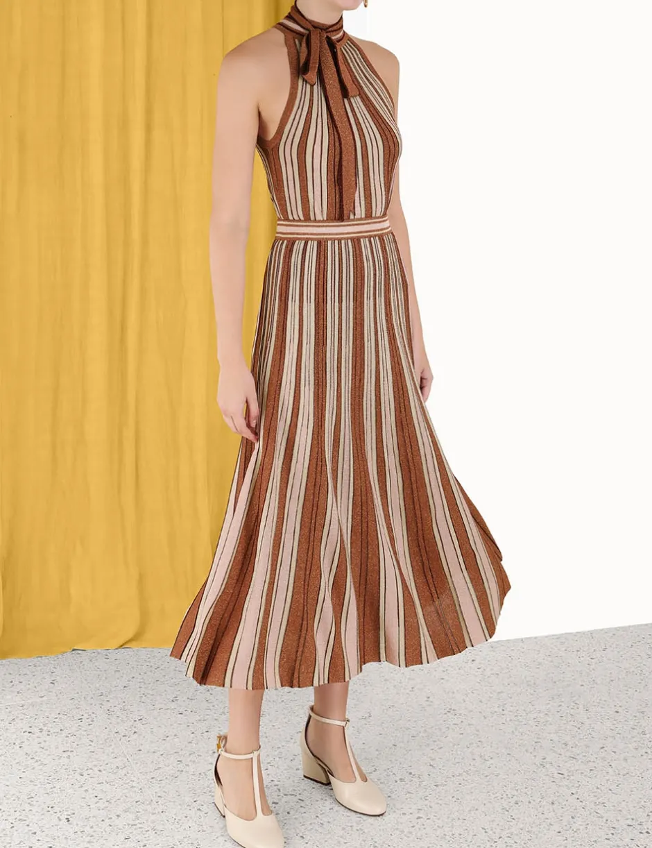 Hot ZIMMERMANN Luminosity Lurex Stripe Skirt