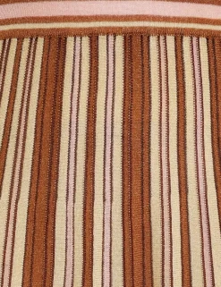 ZIMMERMANN Luminosity Lurex Stripe Skirt