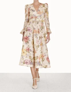 Discount ZIMMERMANN Luminosity Midi Dress