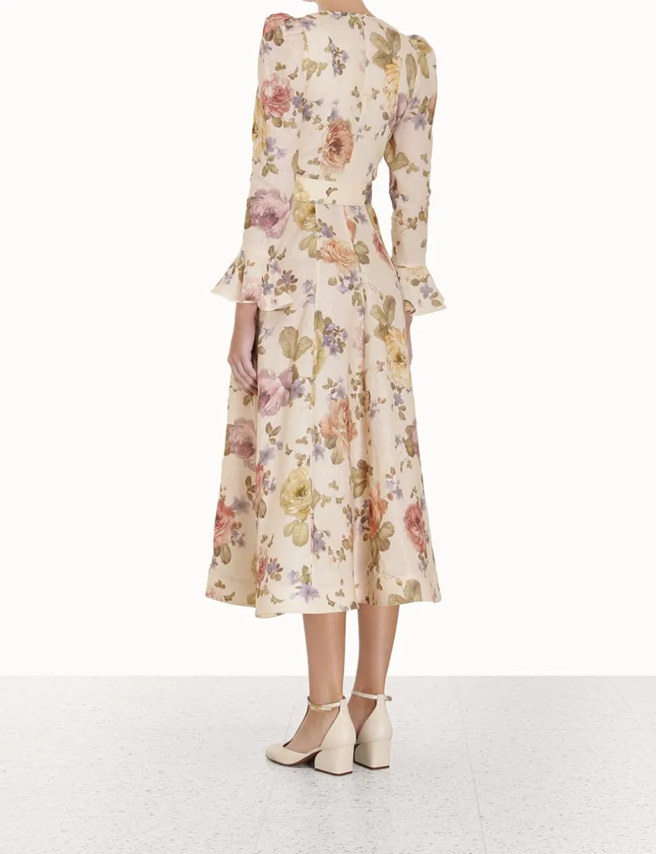 Discount ZIMMERMANN Luminosity Midi Dress