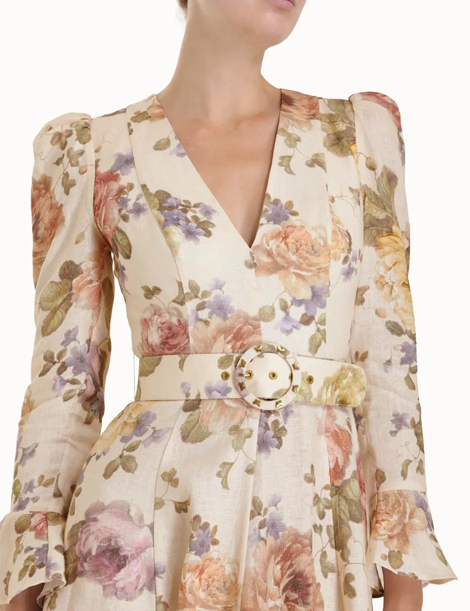 Outlet ZIMMERMANN Luminosity Midi Dress