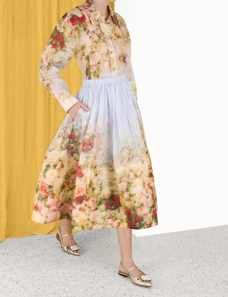Best ZIMMERMANN Luminosity Midi Skirt