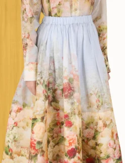 Best ZIMMERMANN Luminosity Midi Skirt