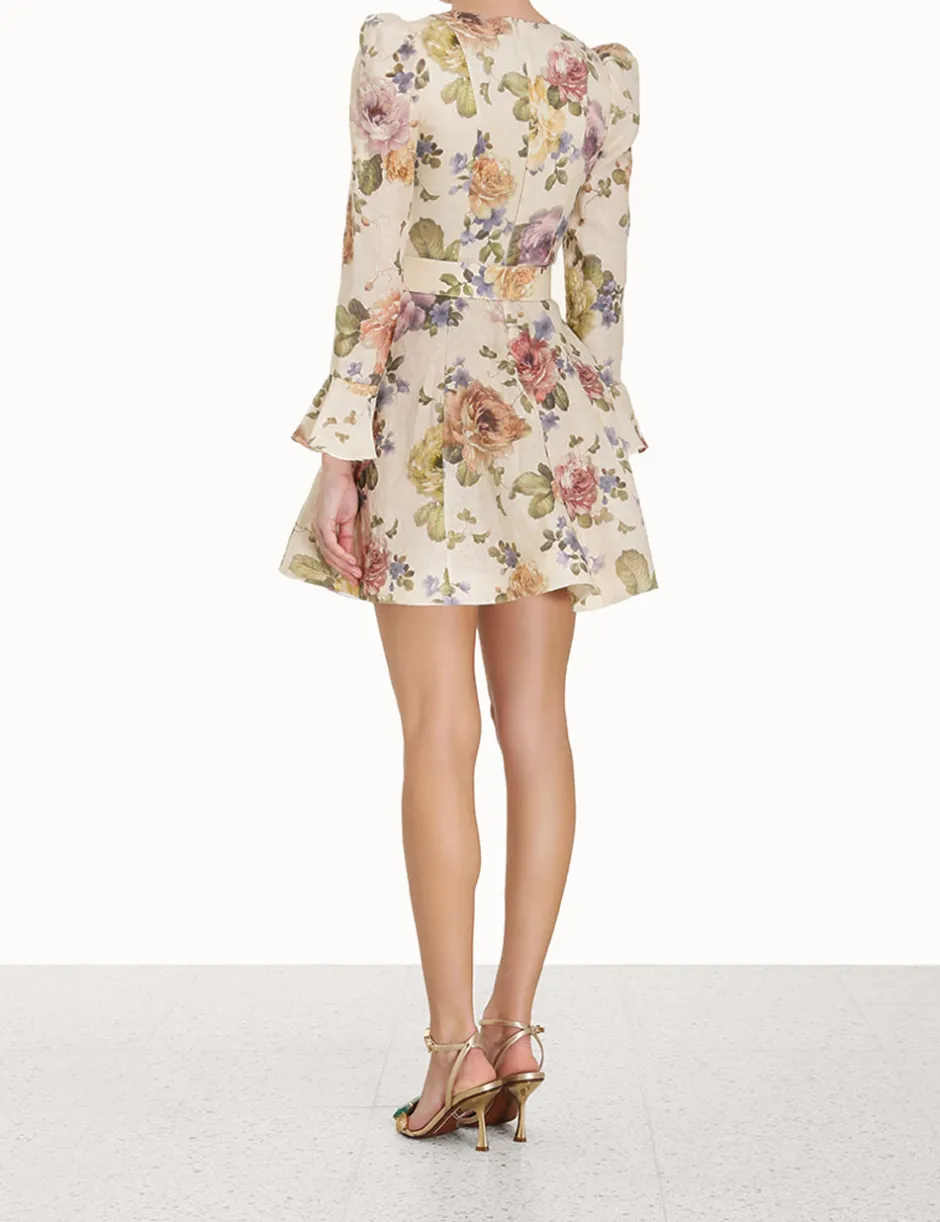 Hot ZIMMERMANN Luminosity Mini Dress