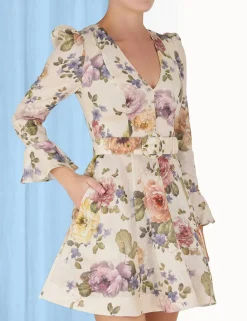 Hot ZIMMERMANN Luminosity Mini Dress