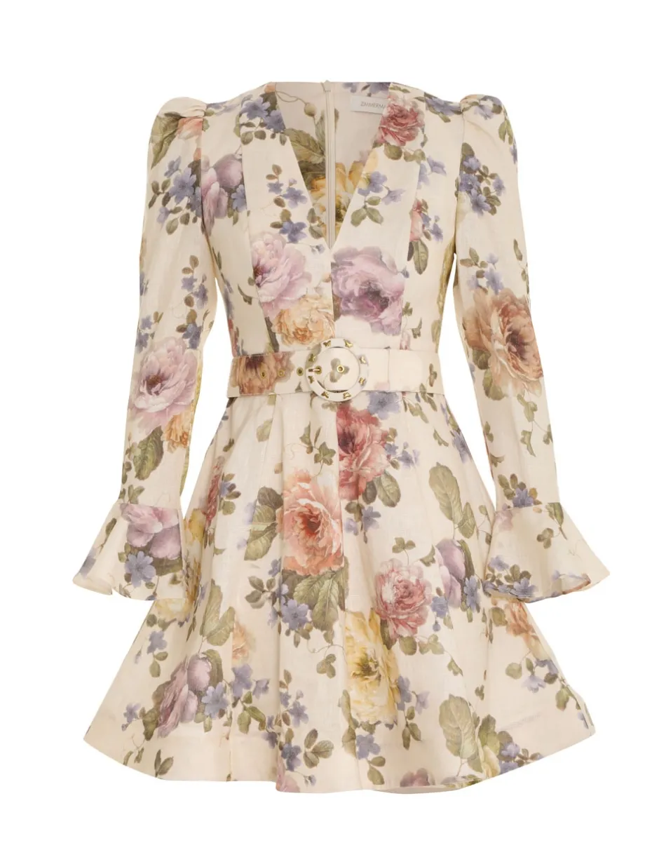 New ZIMMERMANN Luminosity Mini Dress