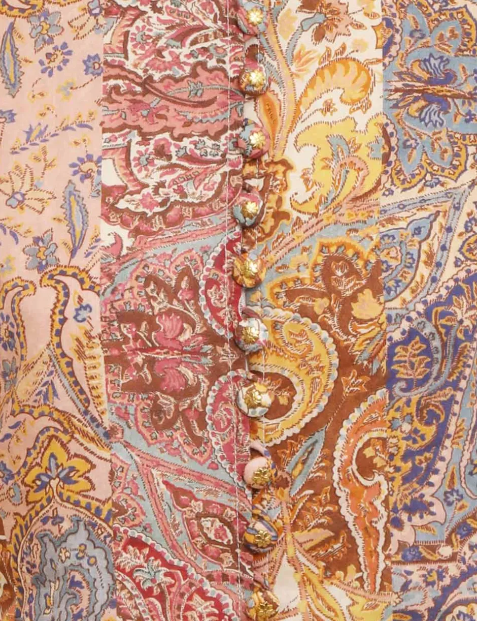 Hot ZIMMERMANN Luminosity Paisley Blouse