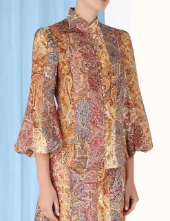 ZIMMERMANN Luminosity Paisley Blouse