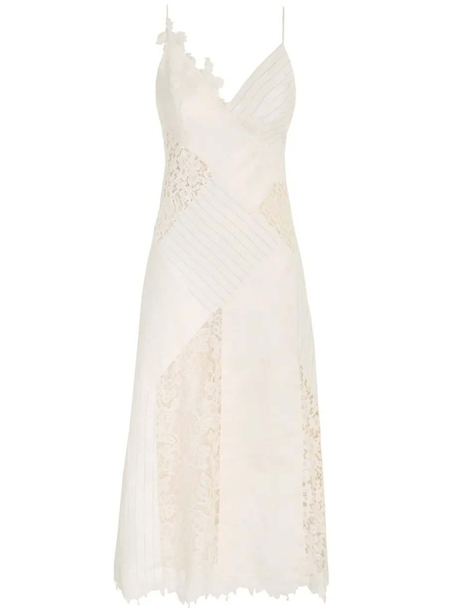 Discount ZIMMERMANN Luminosity Patch Lace Dress
