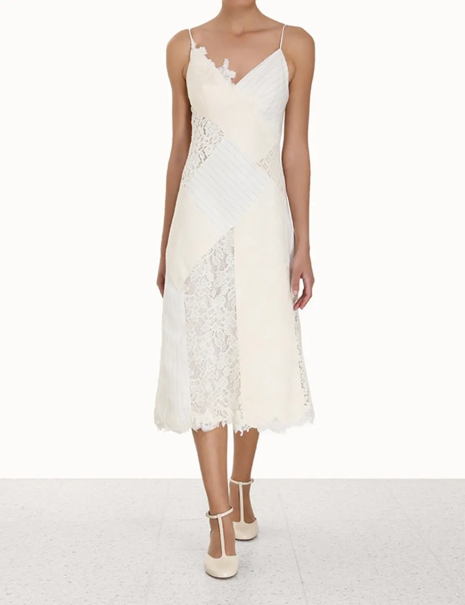 Discount ZIMMERMANN Luminosity Patch Lace Dress