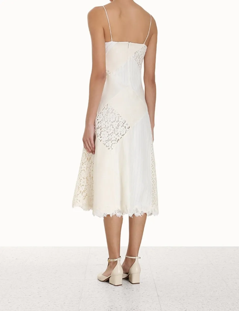 Discount ZIMMERMANN Luminosity Patch Lace Dress