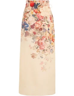Discount ZIMMERMANN Luminosity Pencil Midi Skirt