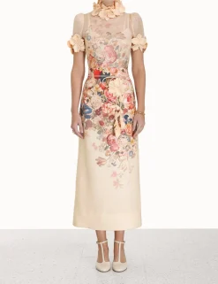 Online ZIMMERMANN Luminosity Pencil Midi Skirt