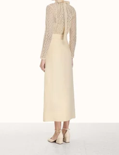 Sale ZIMMERMANN Luminosity Pencil Midi Skirt