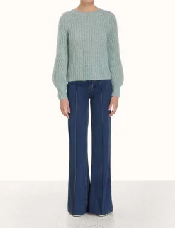 Sale ZIMMERMANN Luminosity Raglan Sweater