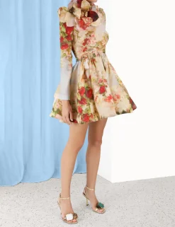Sale ZIMMERMANN Luminosity Ruched Mini Dress