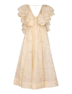 Clearance ZIMMERMANN Luminosity Ruffle Gown