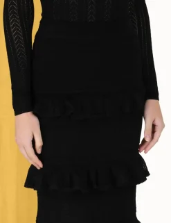 Hot ZIMMERMANN Luminosity Ruffle Midi Skirt