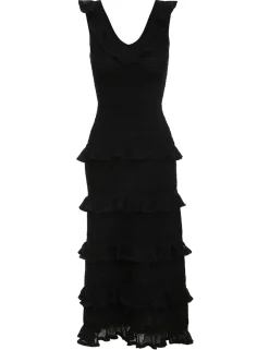 Discount ZIMMERMANN Luminosity Ruffle Tank Dress