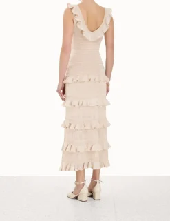 Discount ZIMMERMANN Luminosity Ruffle Tank Dress