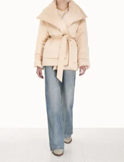 Outlet ZIMMERMANN Luminosity Satin Wadded Jacket