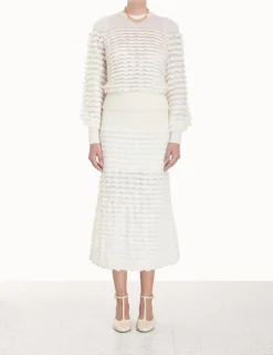 Best ZIMMERMANN Luminosity Scallop Sweater
