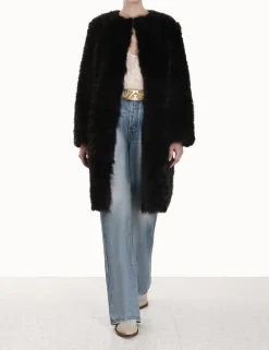 Best ZIMMERMANN Luminosity Shearling Coat