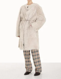 Clearance ZIMMERMANN Luminosity Shearling Coat